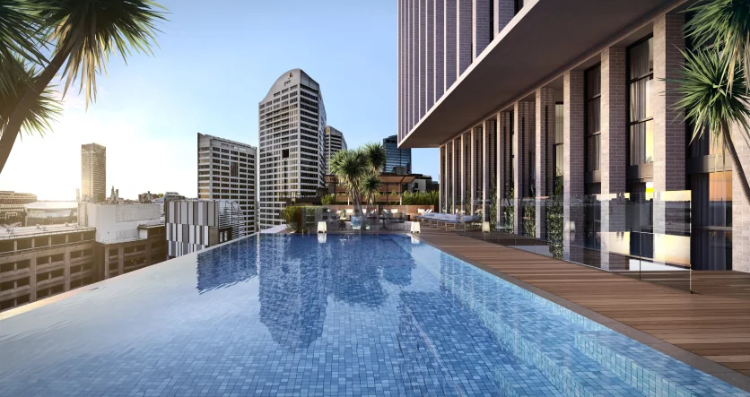Бассейн на крыше Crowne Plaza Sydney Darling Harbour, Австралия